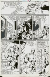 Kieron Dwyer / Al Milgrom | Captain America #346 Pg13 | La French Collection